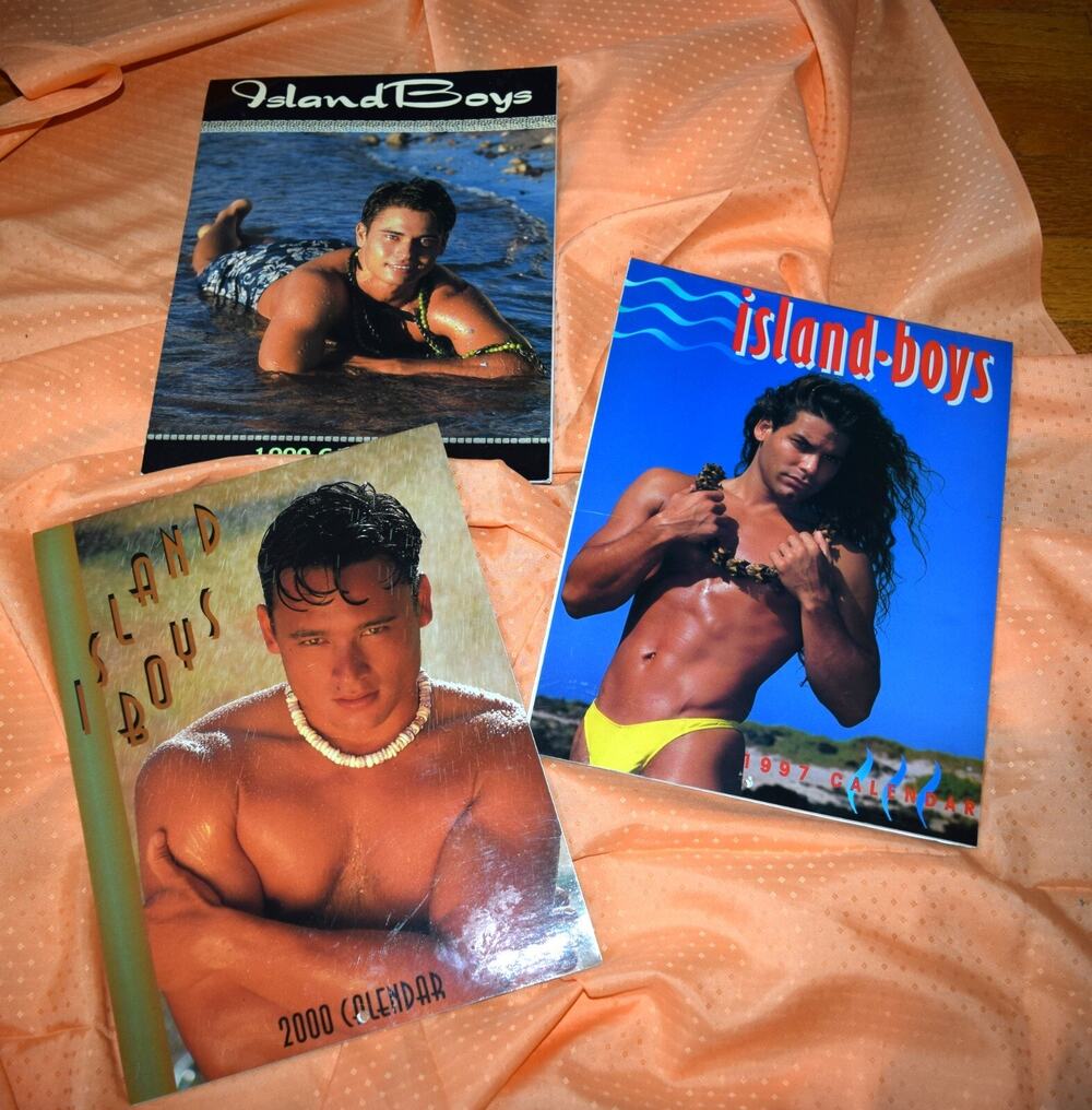 Lot of 3 Island Boys Calendar 1997 1999 2000
